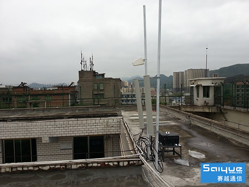 三元某看守所大功率手机信号屏蔽器（白噪声）案例